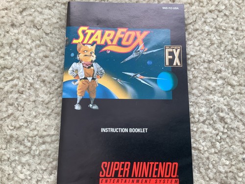 Star Fox( Super Nintendo 1993 Nintendo) Complete- Excellent Condition - Picture 10 of 23