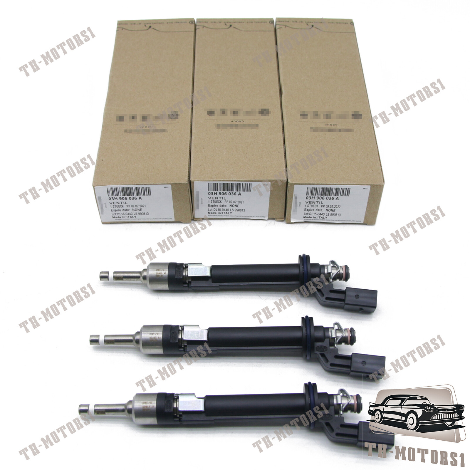 VW CC Audi Q7 Porsche Cayenne 3.6L V6 OEM Fuel Injector Kit 03H906036A