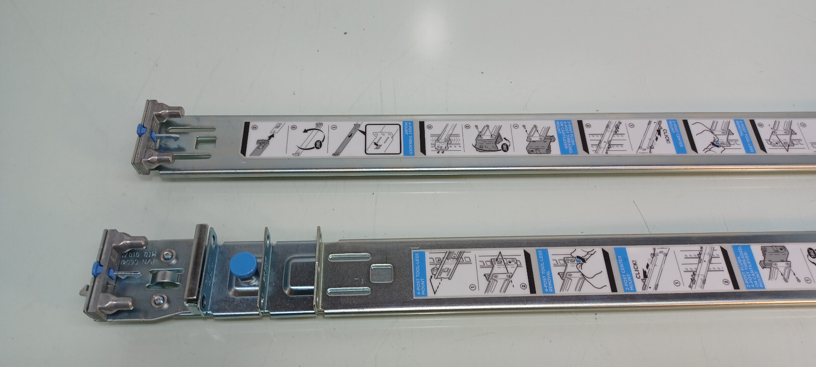 Dell 06KM6G 0YNG10 A6 Sliding Outer Rack Rail for PowerEdge R210 R220 ...