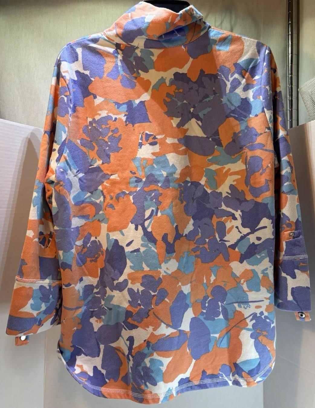 Ruby Rd Large Camo Pullover - image 6