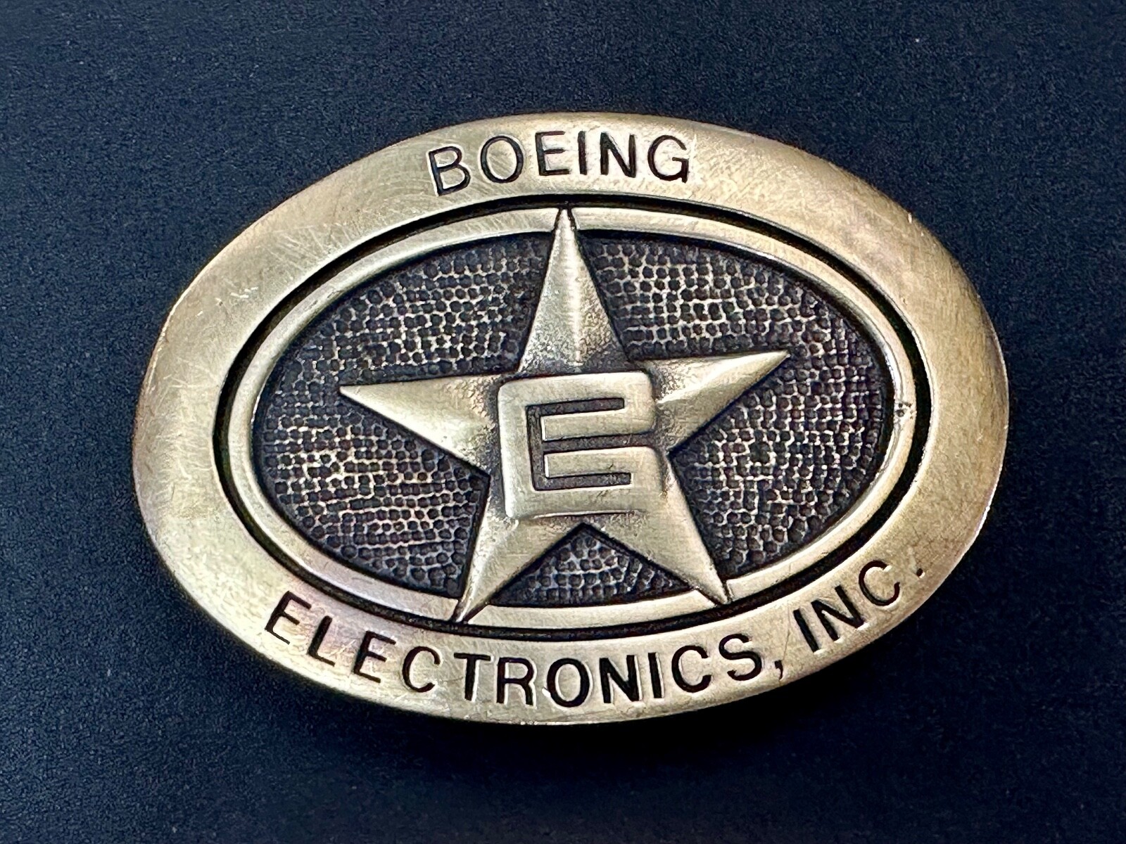 Vintage Boeing Electronics Inc Solid Brass Bts 19… - image 14