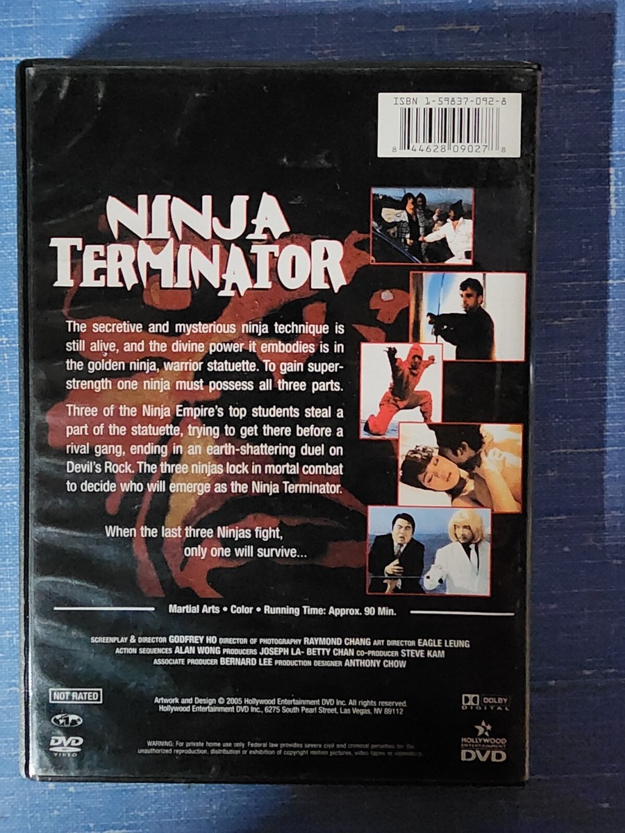 Ninja Terminator (DVD 2005) Richard Harrison Bruce Stallion
