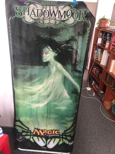 Mtg Carte Magic Bannière Shadowmoor Promo Textile 150x70cm