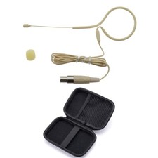 MN153 Ear Hanging Headset Microphone For Shure ULX SLX QLX AD4 UR1 UL1 Beige