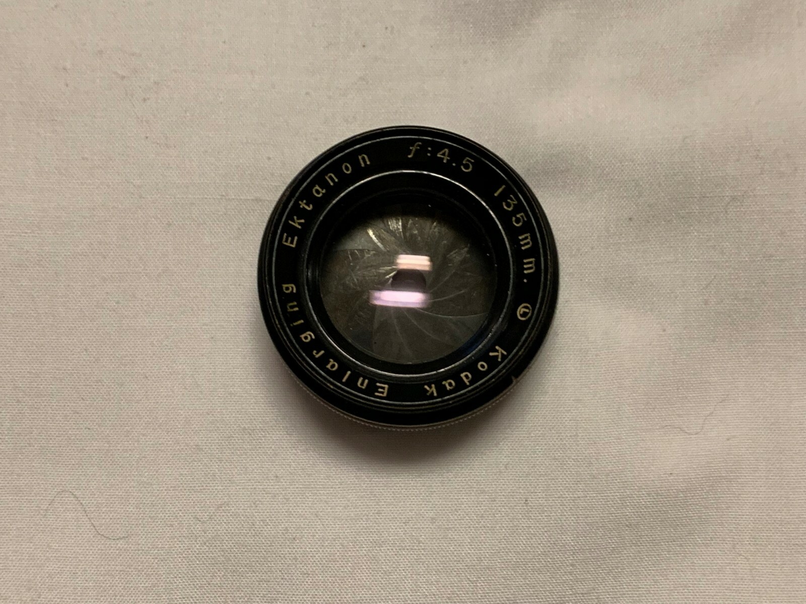 OBJECTIF KODAK-ENLARGING Ektanon 4,5/ 7 ½ inch bleuté