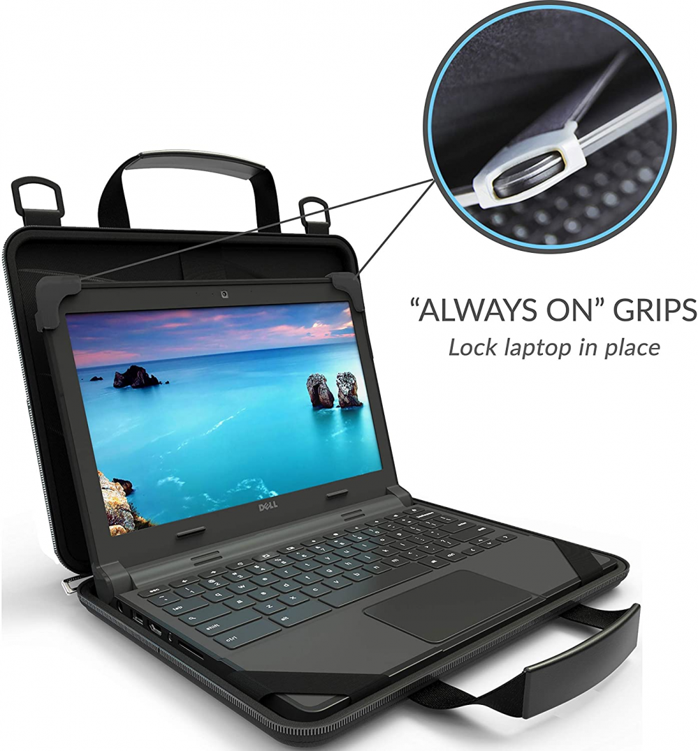 chromebook case with shoulder strap