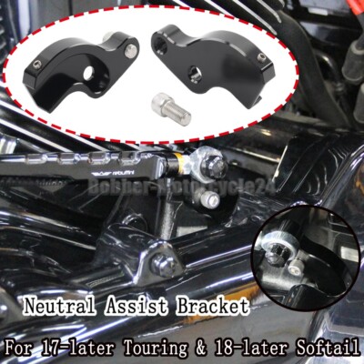 For M8 17-later Touring 18-up Softail EZ-SHIFT Neutral Assist Bracket Accessory