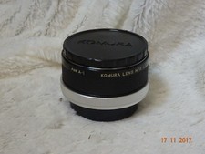KOMURA TELEMORE95 II 7KMC 2x TELECONVERTER FOR canon fd a1 AE1 PROGRAMME 