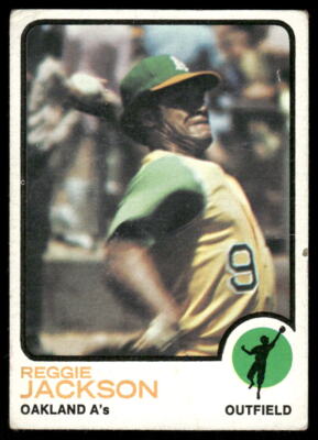1973 Topps #255 Reggie Jackson - POOR