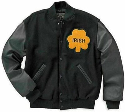 New Rudy NOTRE DAME Jacket | Fighting Irish Varsity Bomber Jacket