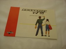 Lambretta TV175 Series One Sales Leaflet