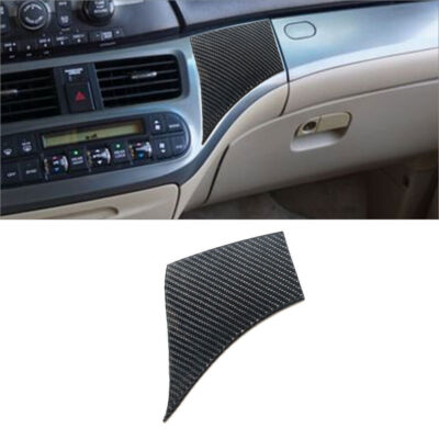 For Honda Odyssey Carbon Fiber Car Interior Right Of Climate Control Panel Trim