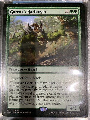 MTG - GARRUK'S HARBINGER - M21 - NM - MAGIC THE GATHERING 