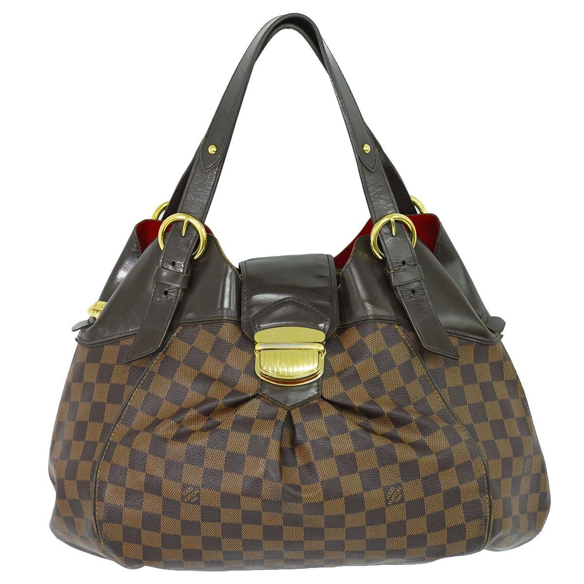 Louis Vuitton Sistina PM Damier Ebene Shoulder Bag in Brown N41542