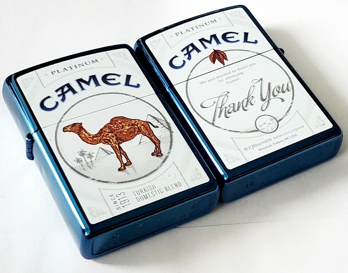 ZIPPO CAMEL Platinum THANK YOU CZ 1030 LIMITED EDITION 50 MADE 