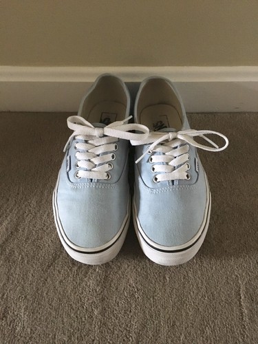 Vans Off The Wall Light Blue Shoes Men 