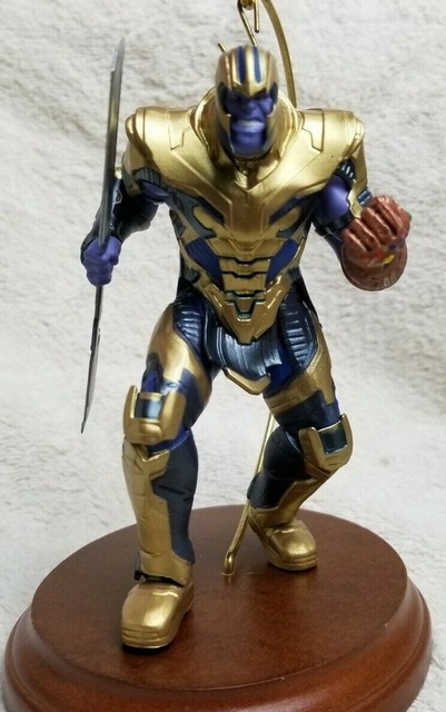 Thanos w/ Infinity Gauntlet - Avengers - 2019 Hallmark Christmas Ornament - NEW | eBay