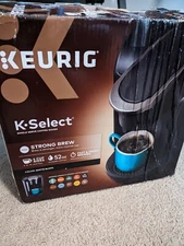 Keurig K-Select Strong Brew Single-Serve K-Cup Pod Coffee Maker Black (READ)