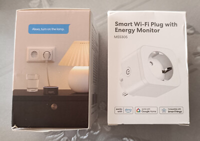2 x Meross WLAN Steckdose weiss MSS310