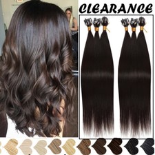 300S THICK Russian Human Remy Loop Micro Ring Tips Beads Hair Extensions 1g 0.5g