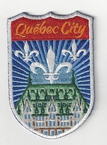 Details About Quebec City Quebec Canada Souvenir Patch - 