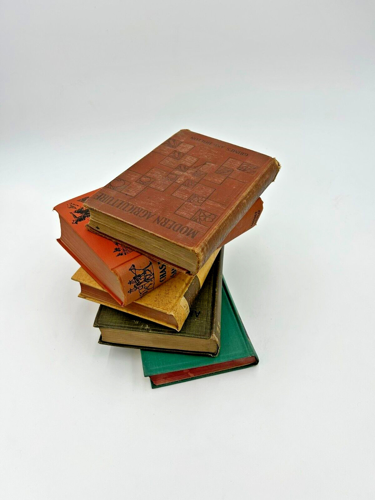 Lot of 5 Antique-Vintage Hardcover Vintage Book (mix of vintage)