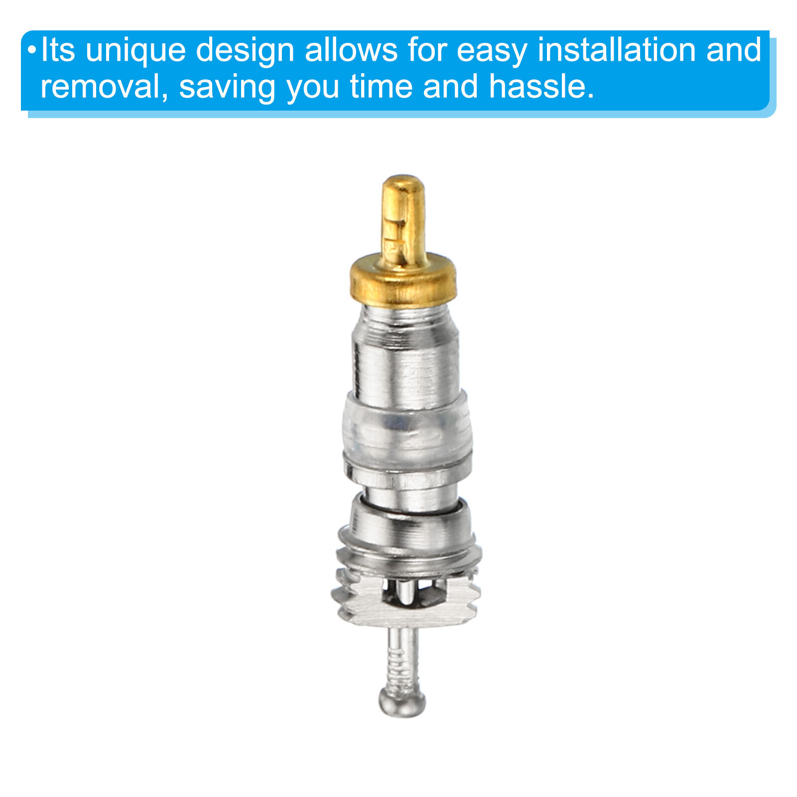 Air Conditioning Valve Core, 20 Pack Refrigeration Service Valve Stem