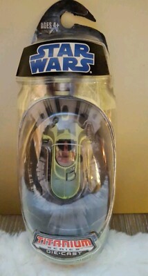 Star Wars Titanium Series (2008) HP-34 Landspeeder Die-Cast Toy Vehicle