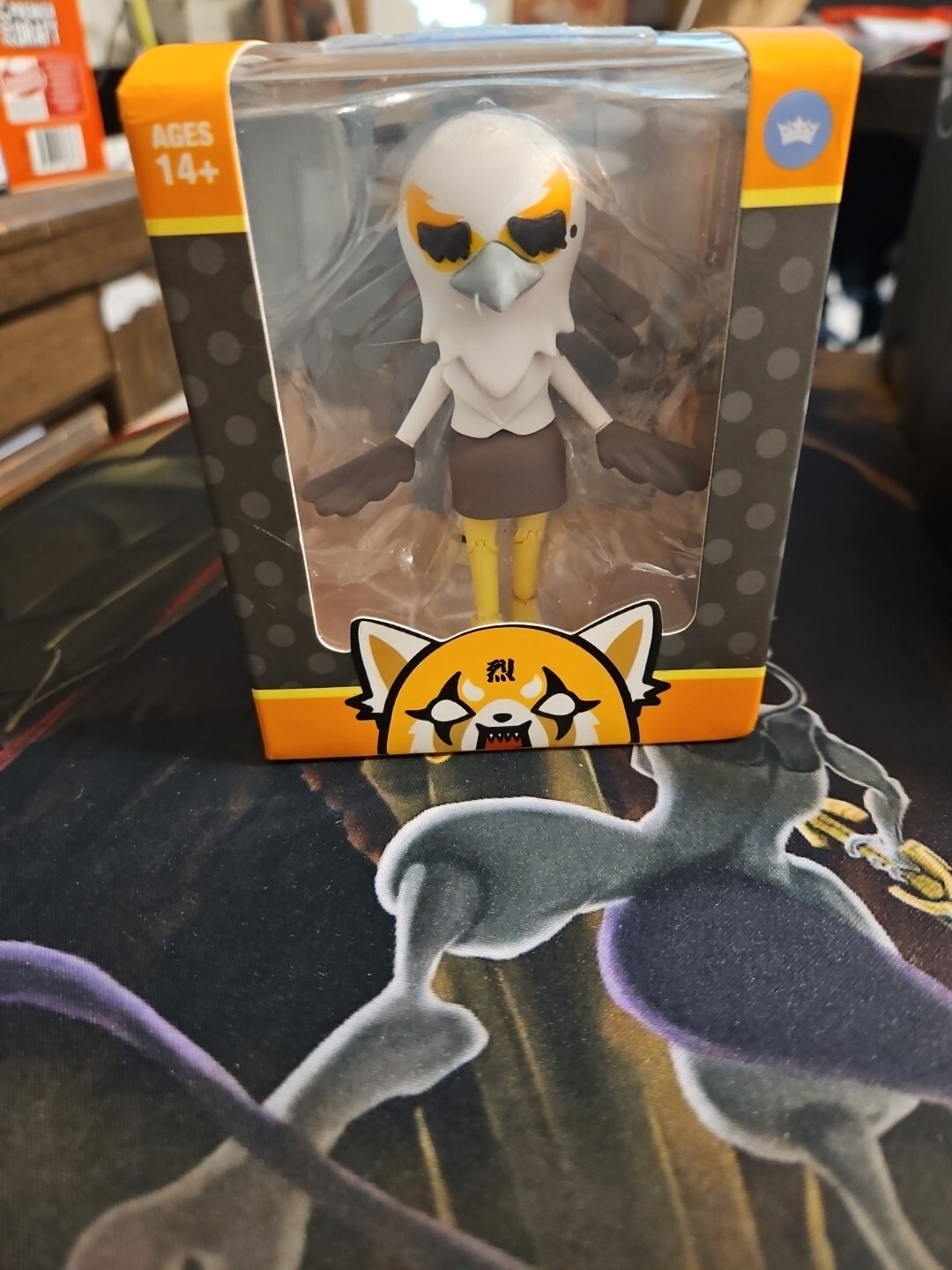 Loyal Subjects Aggretsuko Washimi 3" Action Vinyl Figure Sealed-New