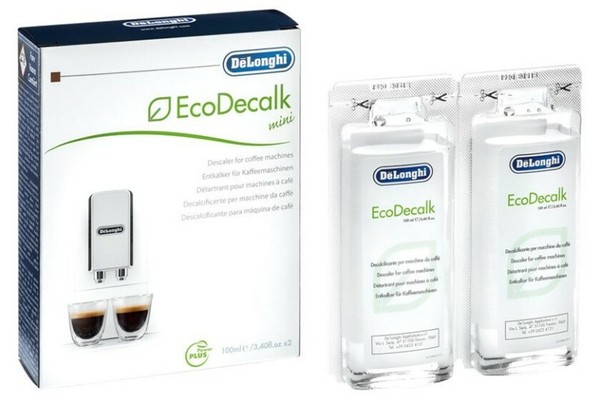 De longhi 2 packs descaler ECODECALK for Coffee Maker Saeco Photo Related