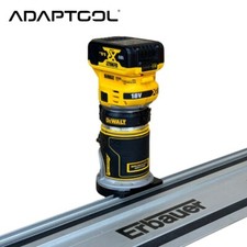 Dewalt DCW604NT-XJ DCW604NT Router Trimmer Guide Rail Adaptor to Erbauer Track