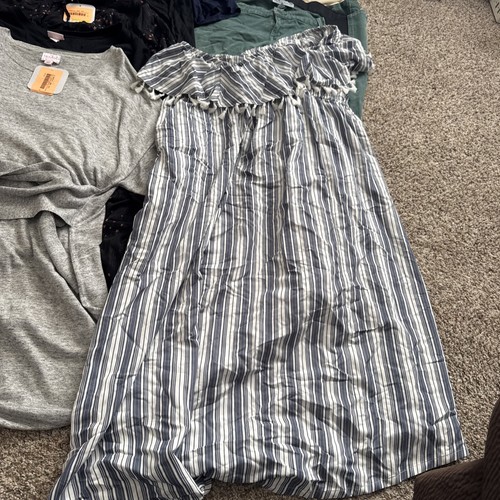 Lot 16 XXL Isabel Maternity Clothing Dresses Long & Short Sleeve Tops Pants #20 - Picture 17 of 17