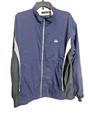 FootJoy Hydra light Golf Rain Jacket Sz L Custom Embroidered Links Driving Range