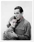 Actor Humphrey Bogart And Actress Lauren Bacall Celebrity Silver Halide Photo