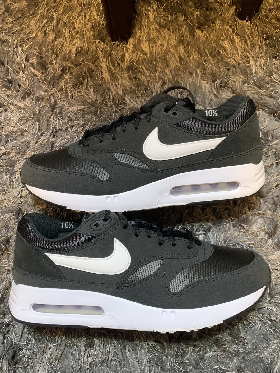 NIKE AIR MAX 1 '86 OG G GOLF SHOES BLACK WHITE SIZE 10.5