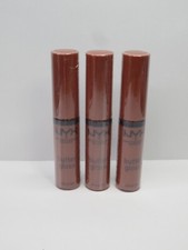 NYX BUTTER GLOSS CREAMY LIP GLOSS BLG35 BIT OF HONEY 0.27 OZ LOT OF 3 