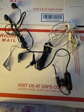 2 Samsung Headset w/ Mic  Answer Button AAEP307SSE  2.5mm  One 3.5mm earphone