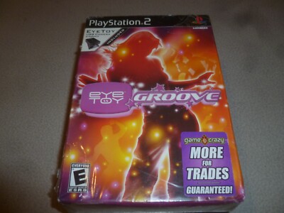 NEW SEALED PLAYSTATION 2 PLAYSTATION 2 EYETOY GROOVE GAME BOX CAMERA SONY PS2  