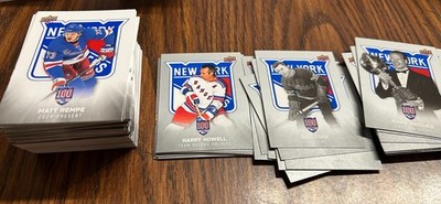2025-06 UD NEW YORK RANGERS CENTENNIAL BASE CARDS #s1-200 -  YOU PICK