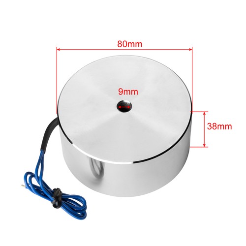 1pcs Elettromagnete Sollevamento Elettrico 12V DC 1400N Sollevamento Solenoide Sollevamento - Foto 4 di 6
