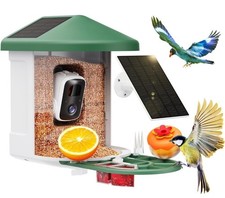 HARYMOR Bird Feeder with Camera with AI Identify Birds Species Solar Powered