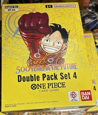 OP07 - 500 Years Into The Future - Double Pack Set 4 - Factory Sealed Case