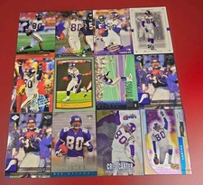 Cris Carter NFL Football CARDS Lot Of 12