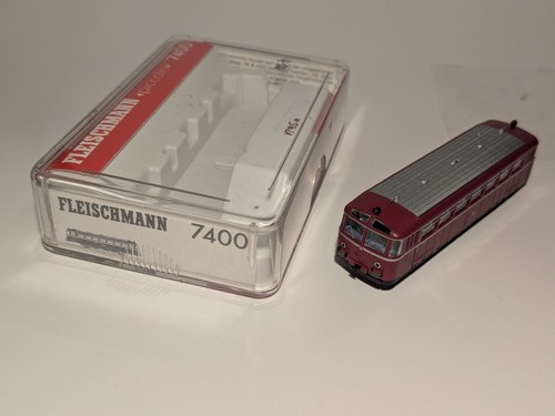 FLEISCHMANN PICCOLO N, 8203 wagon plat de la DRG état neuf