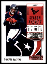 DeAndre Hopkins 2018 Panini Contenders #62 Texans NFL READ FREE SHIPPING
