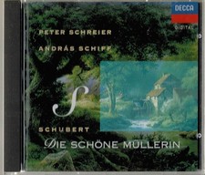 DECCA FULL SILVER GEMAN PETER SCHREIER, SCHIFF - SCHUBERT DIE SCHONE MULLERIN