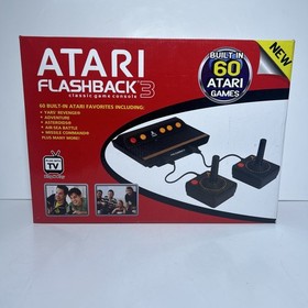 Atari Flashback 3 Retro Console Boxed 60 Built-In Games 2 Controllers Tested