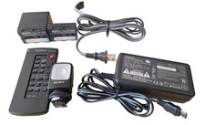 Sony Battery Pack Models NP-FM91 NP-FM30 Power Adapter AC-L10A Remote/Flash