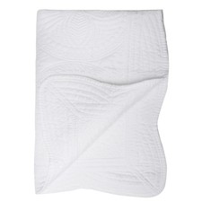 Toddlers and Baby Quilt Lightweight Blanket Embossed Quilt 4 Seasons Scallope...