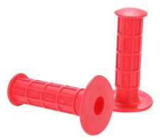Oury Classic BMX full waffle bicycle grips - RED
